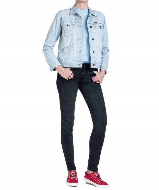 Куртка джинсовая женская Wrangler W4WJUG13I Куртка джинсовая женская Wrangler W4WJUG13I