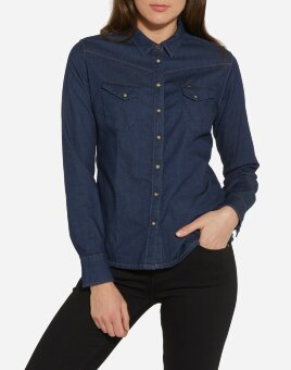 Рубашка джинсовая женская Wrangler W52283V1E