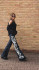 Джинсы женские Wrangler 70S Flare расклешенные с цветочным принтом - эстетика 70-х годов